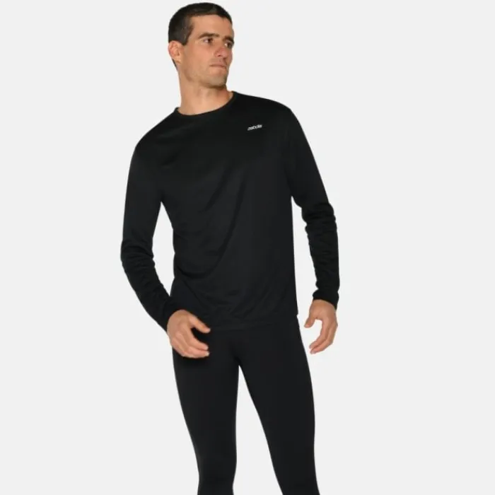 Best Zebdia Sports LS Tee Zwart
